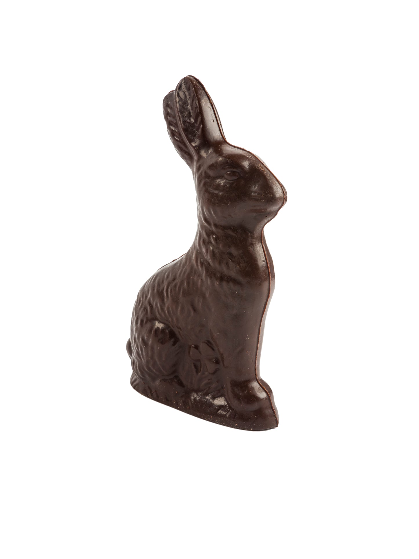 DARK CHOCOLATE SITTING BUNNY (MED)