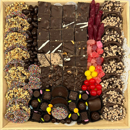 Gourmet Chocolate Assortment Board