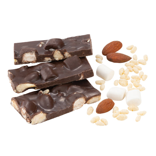 MARSHMALLOW CRISPY ALMOND BARK