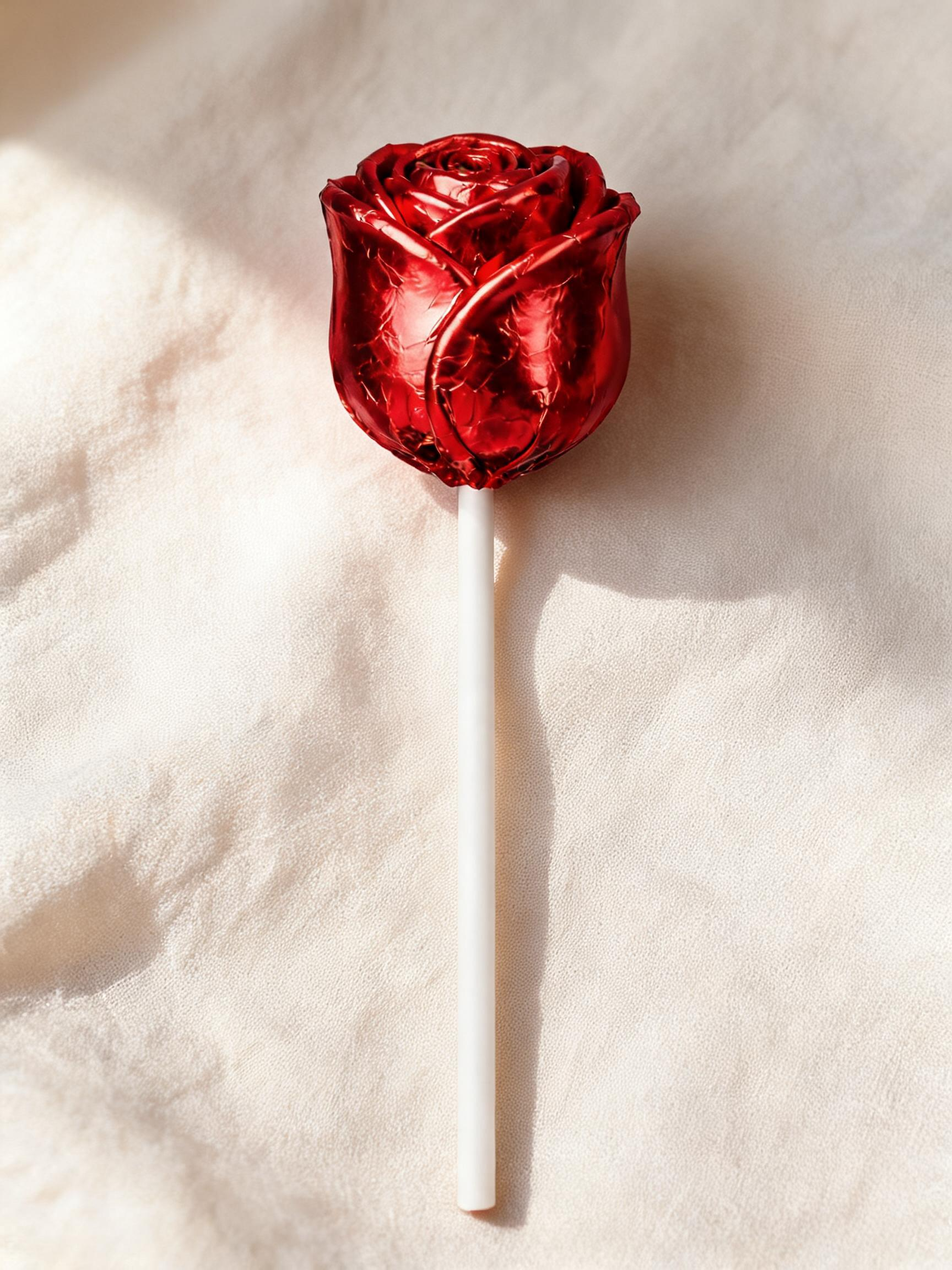 FOILED ROSE POP