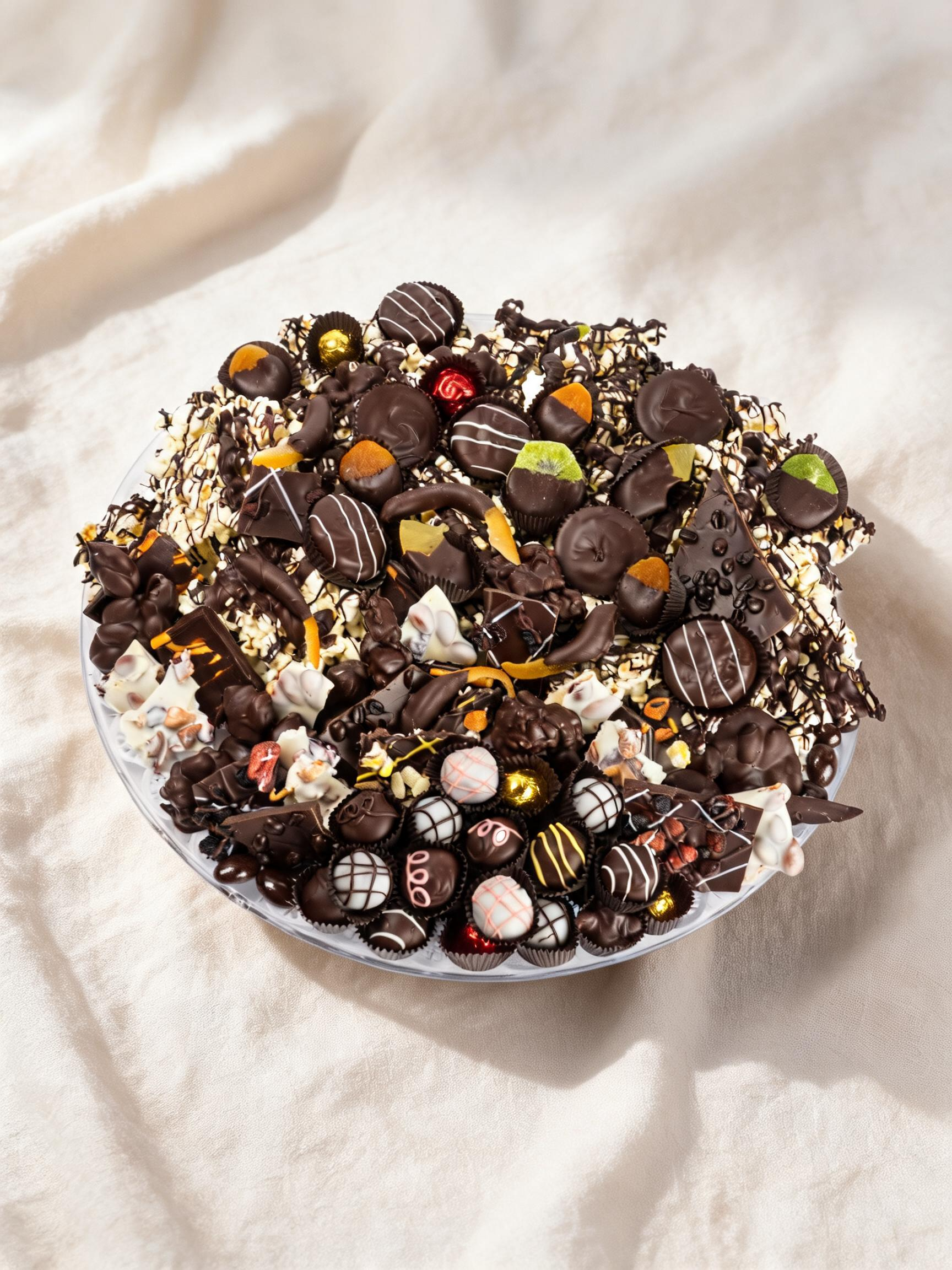 Large Gourmet Chocolate Tray