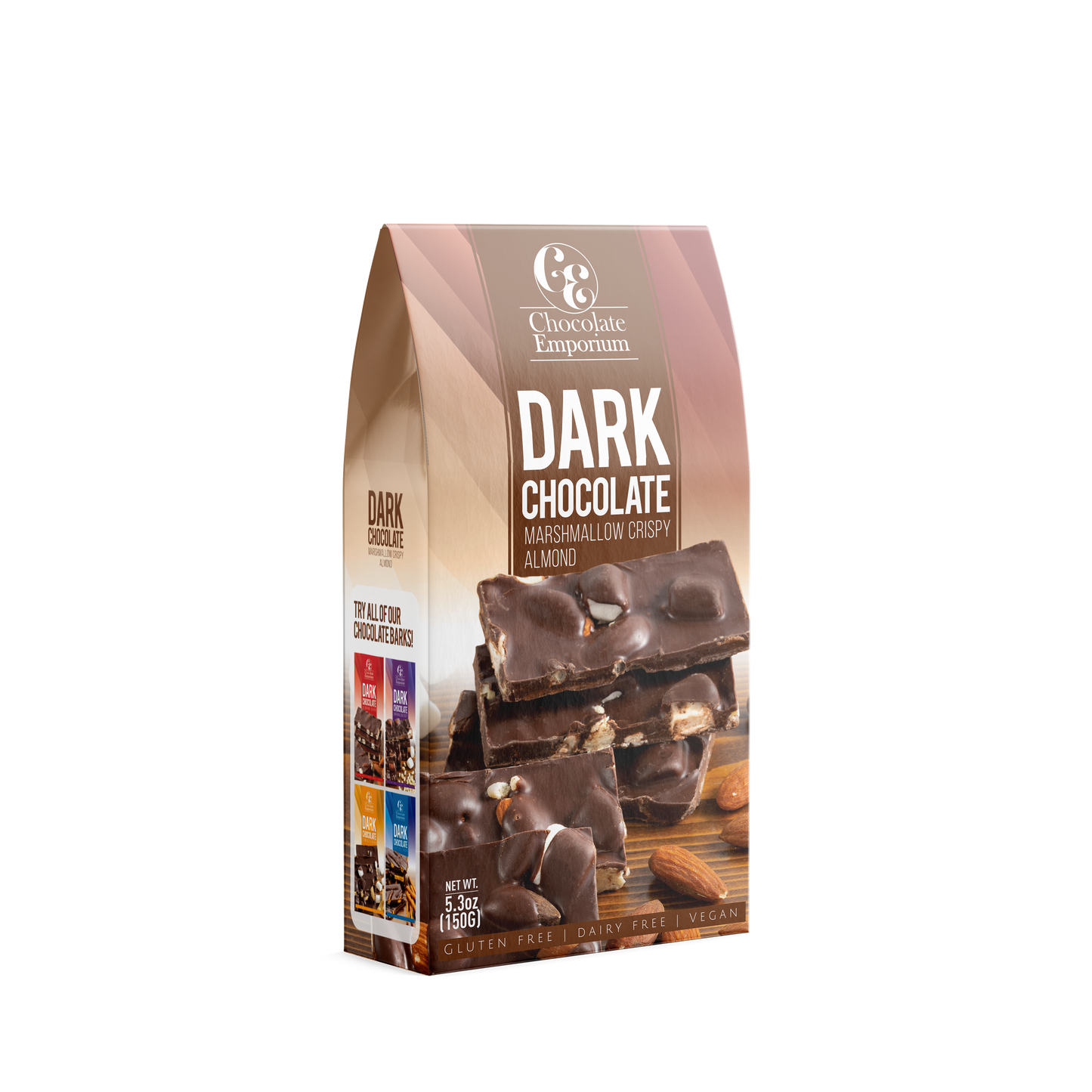 MARSHMALLOW CRISPY ALMOND BARK