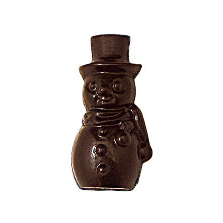 DARK CHOCOLATE SNOWMAN