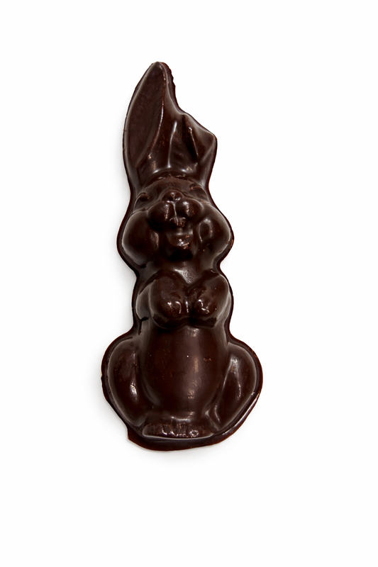 DARK CHOCOLATE FLOPPY EAR BUNNY