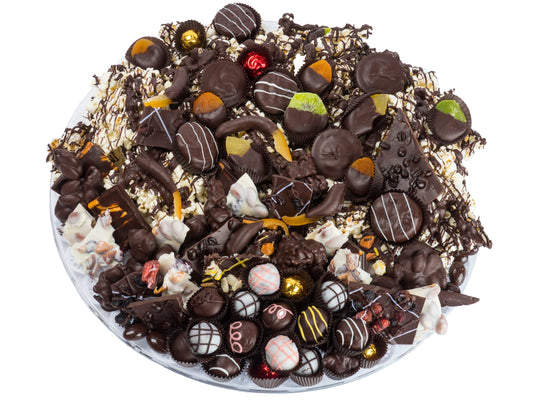 Large Gourmet Chocolate Tray