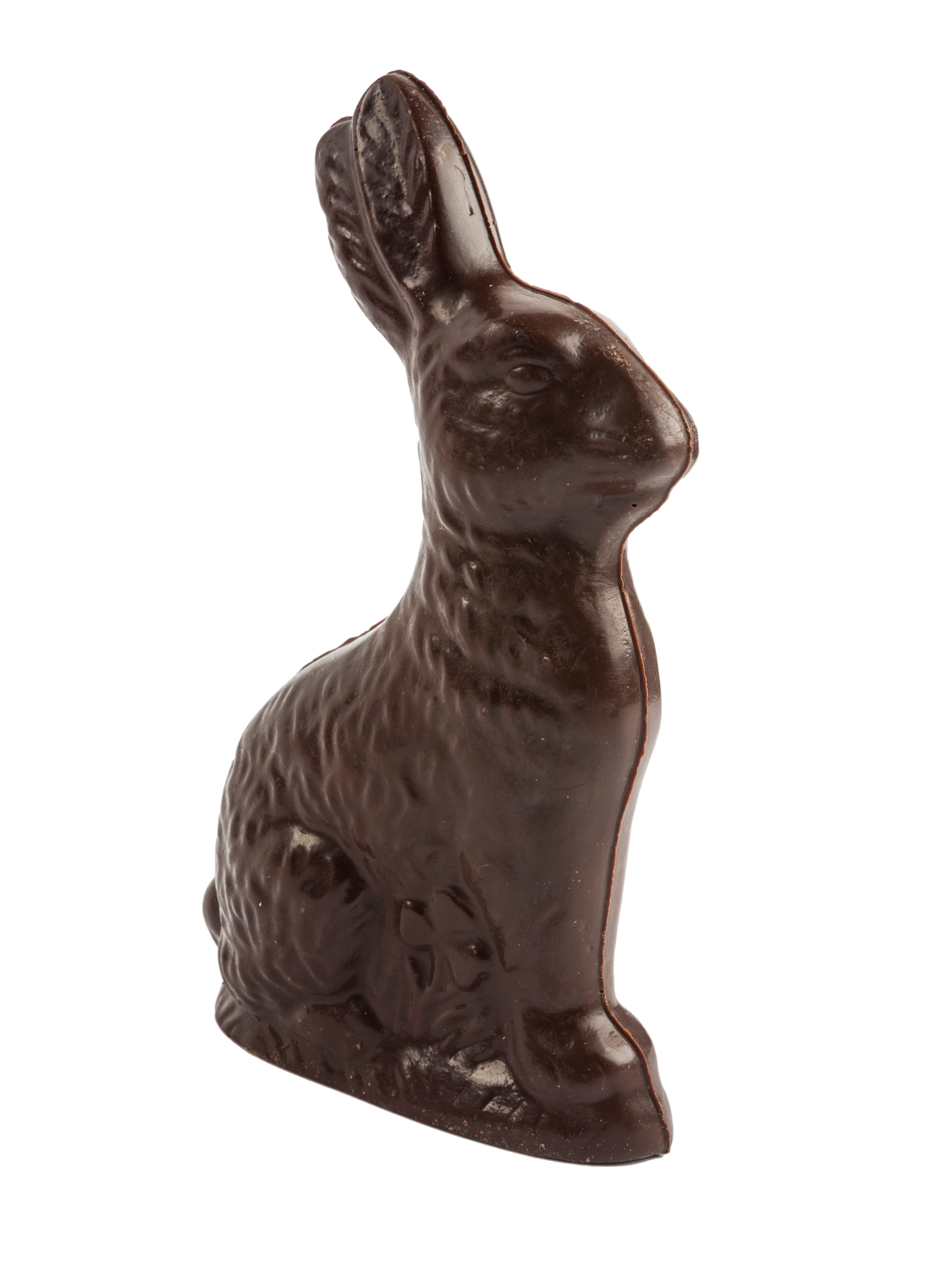 DARK CHOCOLATE SITTING BUNNY (LARGE)