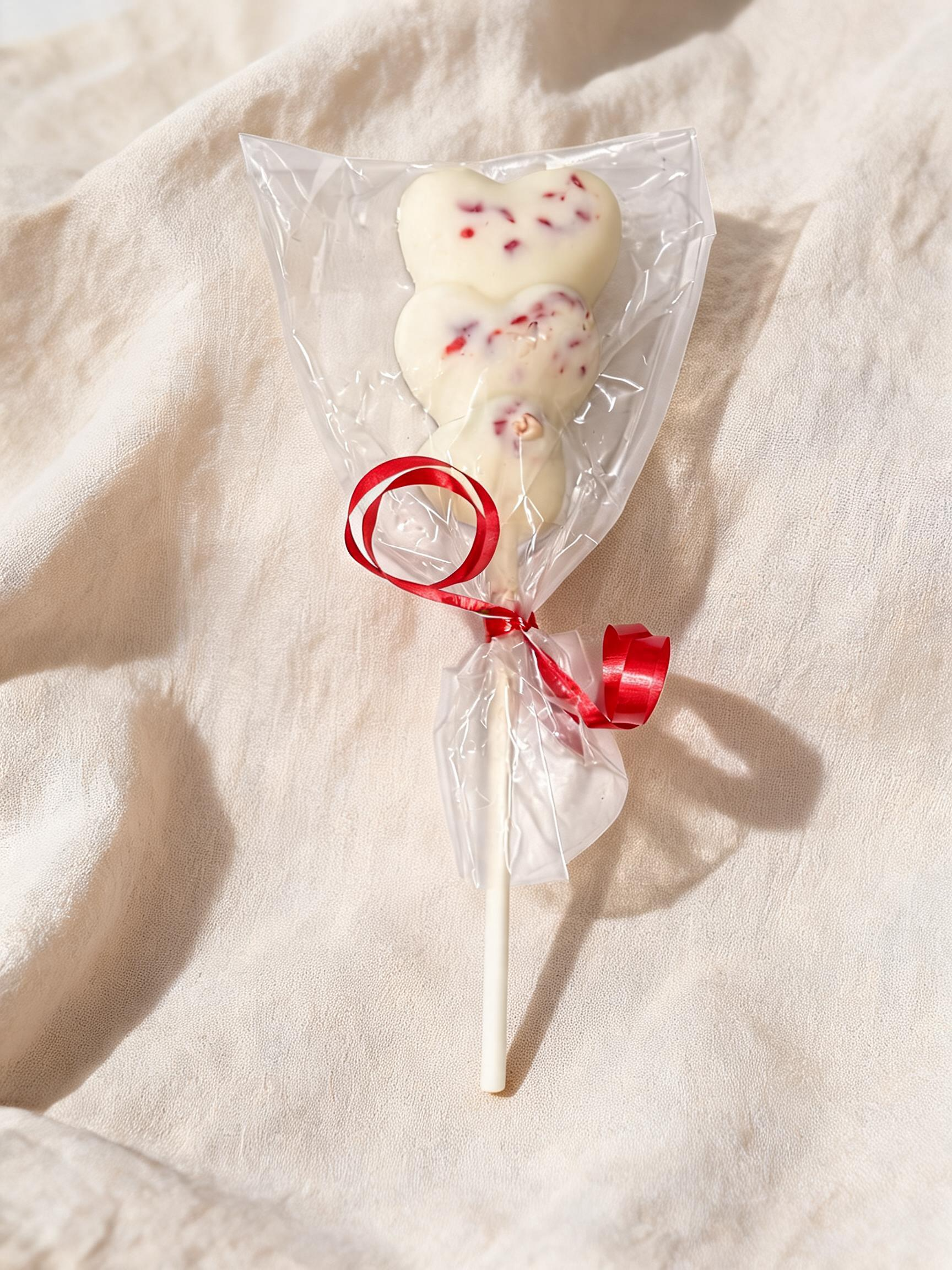 TRIPLE HEART WHITE PEPPERMINT POP