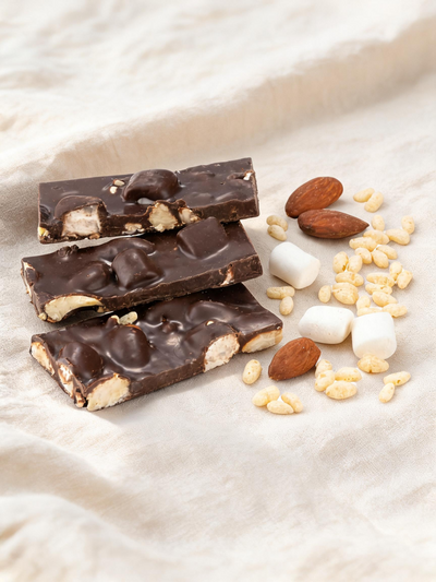 MARSHMALLOW CRISPY ALMOND BARK