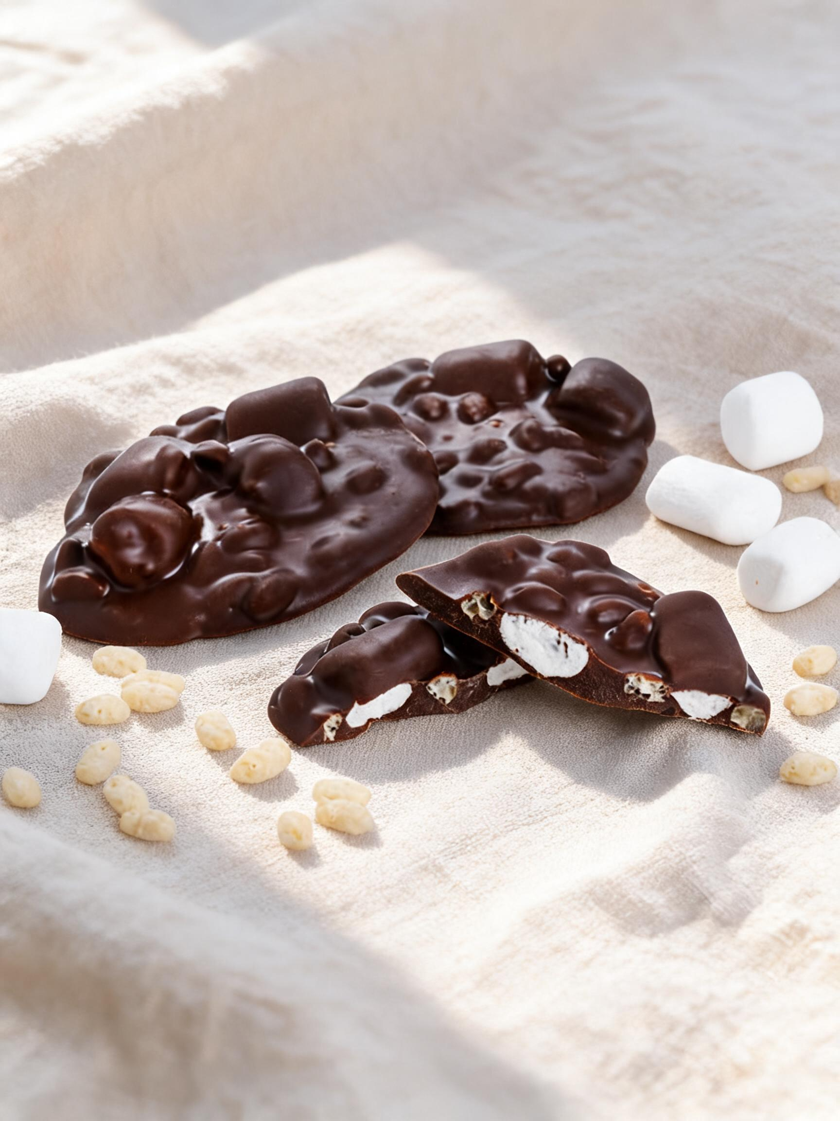 MARSHMALLOW CRISPY BARK